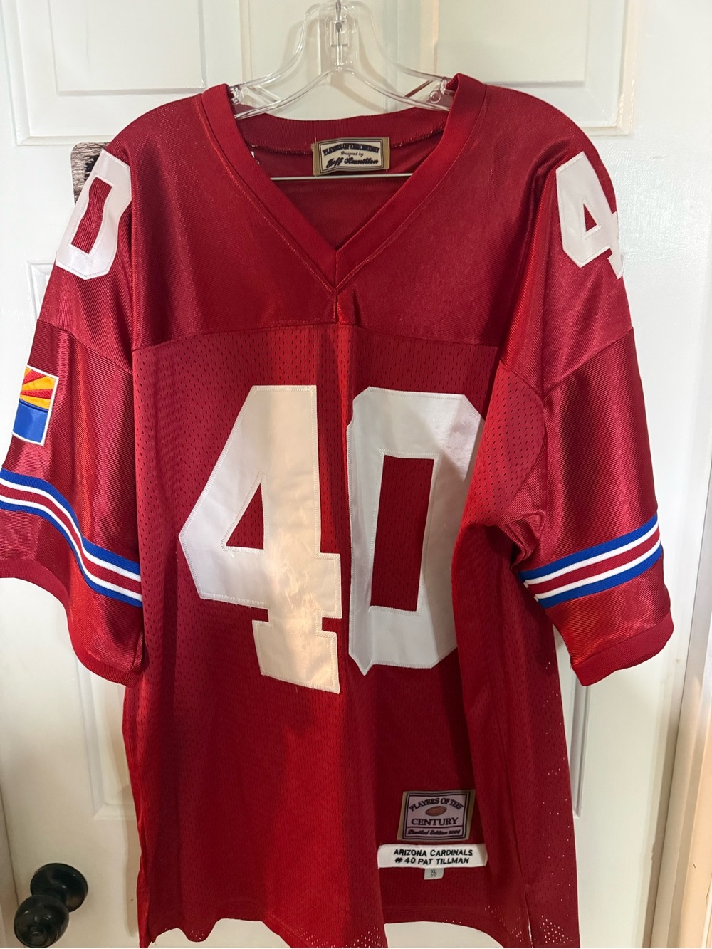Pat Tillman #40 Arizona Cardinals Red Football Jersey
